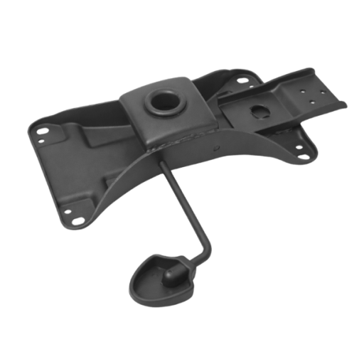 Chair Seat Plate with Lever and Channel