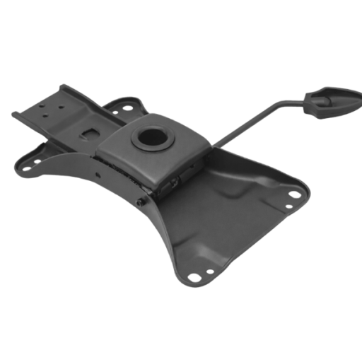 Chair Seat Plate with Lever and Channel