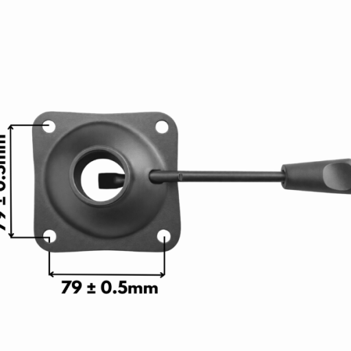 Square Seat Plate 4 inch